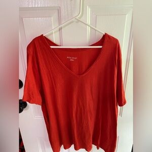 Ava & Viv orange Short Sleeve Tee